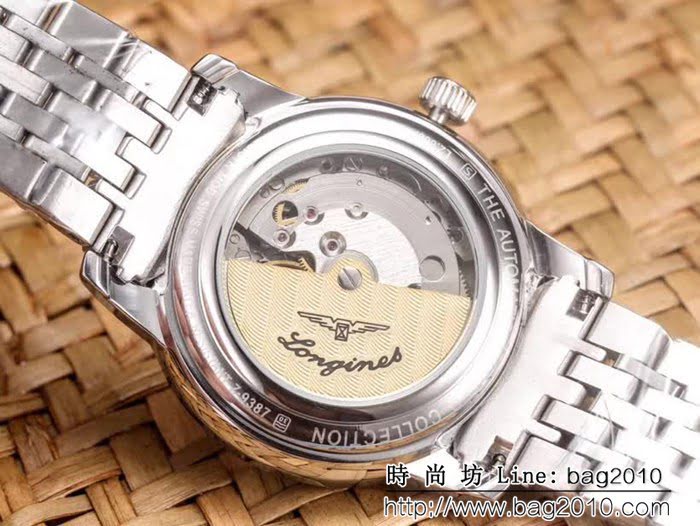 LONGINES浪琴 經典大三針 全自動機械 精品男士腕表 WSS1084